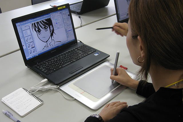 【中野・マンガ教室】最新の漫画の描き方！制作ソフトを使ってマンガを描いてみよう！
