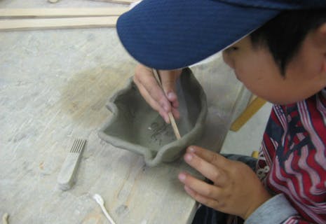 【群馬県・暮坂高原・陶芸体験】ご家族でどうぞ。子どもと楽しめる手びねり陶芸体験