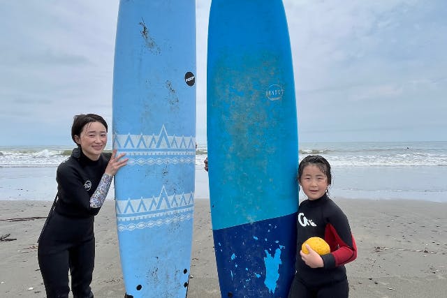 【静岡牧之原・サーフィン体験】お子さまの体験サーフィン！海が好きな子集合！（ドリンク付き）
