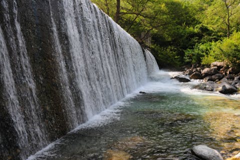 長野県 安曇野 シャワーピクニック 国立公園内で川遊び シャワーピクニック体験 アソビュー