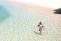 白い砂浜と青い海！夢に描いた沖縄の風景が広がります！
