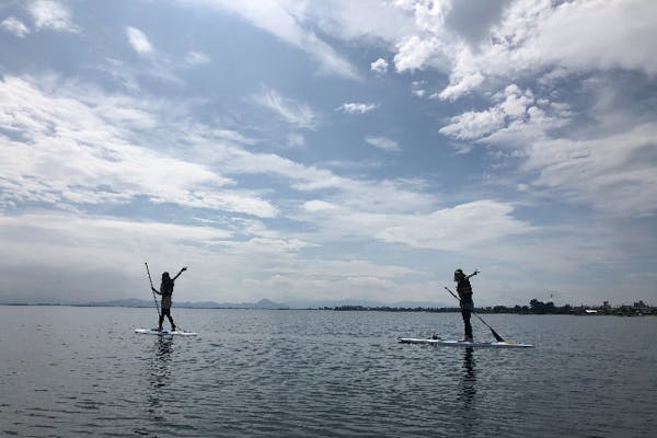 滋賀・琵琶湖北湖・SUP】初心者限定!水のキレイな新Wani Baseで 滋賀・琵琶湖北湖・SUP】初心者限定!水のキレイな新Wani Baseで