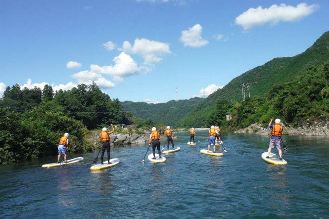 岐阜・SUP・半日】長良川でSUP体験！流れがなく安心の体験コース｜アソビュー！