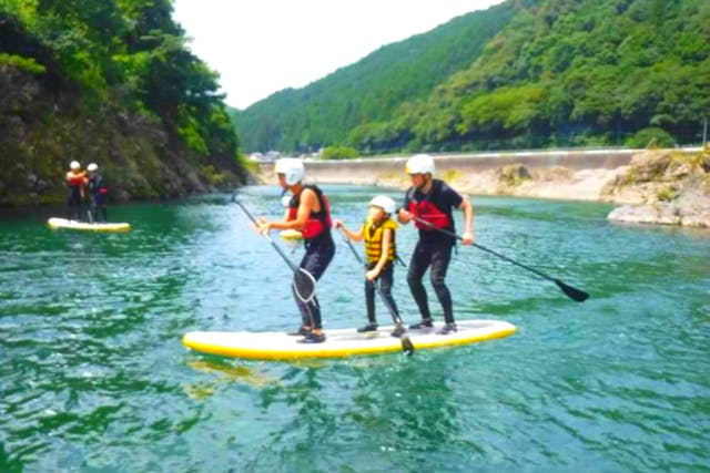 【岐阜・SUP・半日】長良川でSUP体験！流れがなく安心の体験コース