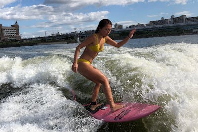 兵庫・ウェイクサーフィン】いつでもどこでも、クールに波乗り