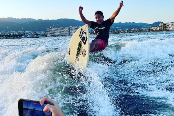 兵庫・ウェイクサーフィン】いつでもどこでも、クールに波乗り