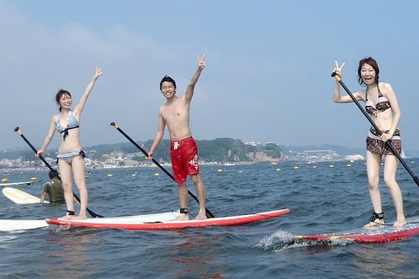 江ノ島・SUP】新感覚のマリンスポーツ！SUPを江ノ島で体験しよう