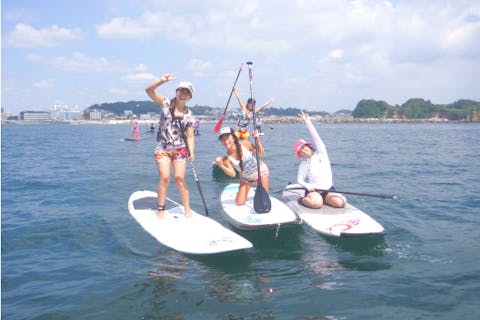 【江ノ島・SUP】新感覚のマリンスポーツ！SUPを江ノ島で体験しよう！