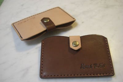 栃木県・レザークラフト体験】自分の作りたいものが作れるレザー