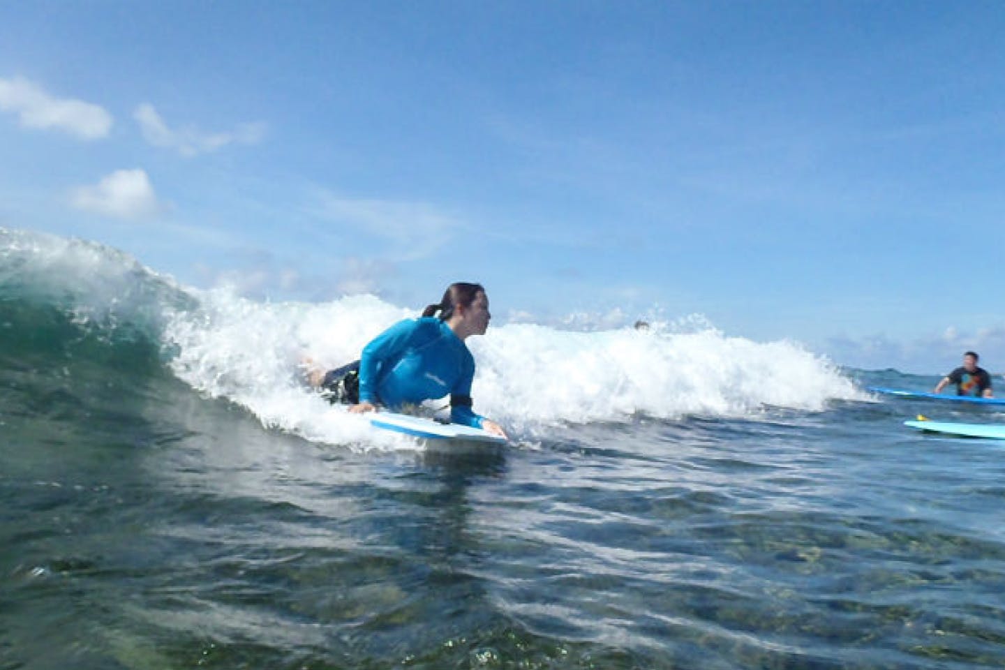 【沖縄・北谷・ボディボード】世界サーフィン連盟（ISA)インストラクター主催、ボディボード体験！ 無料写真・送迎あり