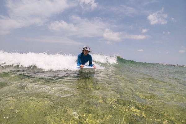 沖縄・北谷・ボディボード】世界サーフィン連盟（ISA)インストラクター