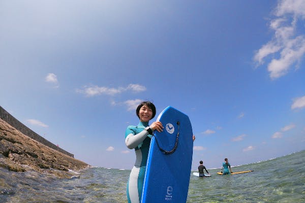 沖縄・北谷・ボディボード】世界サーフィン連盟（ISA)インストラクター