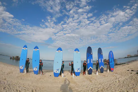 【沖縄・北谷・SUP】SUPAパドルボードインストラクター主催、SUPコース！初心者～経験者までOK！無料写真・送迎あり