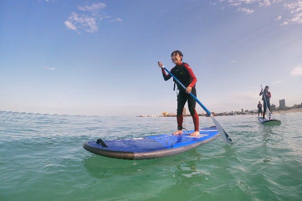 沖縄・北谷・SUP】最大12時間SUPボードレンタル！自由気ままに、沖縄の