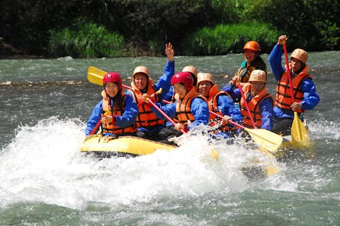 半日・犀川ラフティングツアー