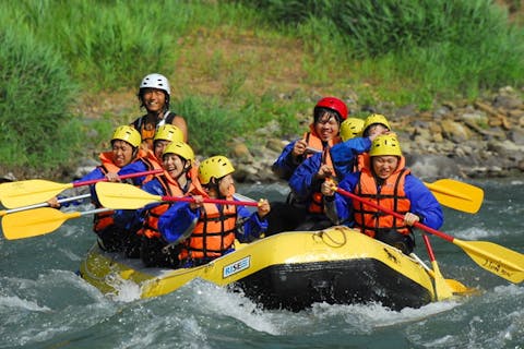 貸切・犀川ラフティングツアー