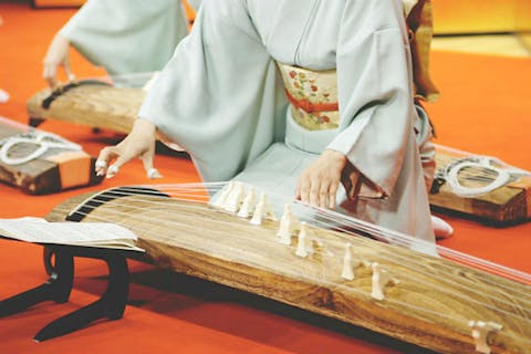 【東京・赤羽池袋・楽器体験】琴or三味線体験レッスン（二人1組）