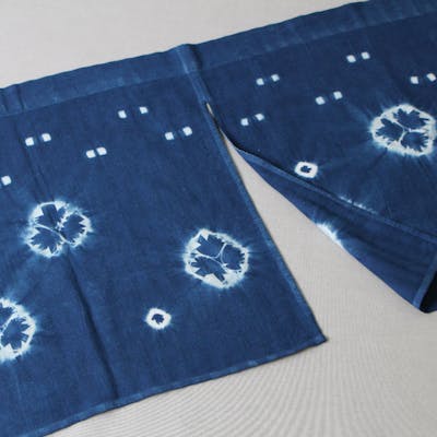 岩手県盛岡市・藍染体験】間近で感じる職人の技。大きめの暖簾を作る 岩手県盛岡市・藍染体験】間近で感じる職人の技。大きめの暖簾を作る