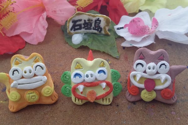 石垣島・シーサー作り】小さいお子さまにも人気の、シーサー絵