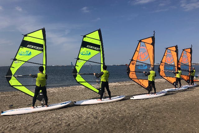 【千葉県検見川浜・ウィンドサーフィン】もっと深く学べる！初級コース！