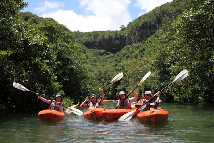 西表島カヌーツーリングあたらす