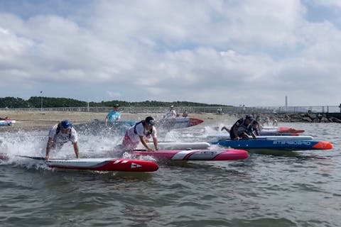 【稲毛海岸・ステップアップコース】スキルを上げよう！SUPステップアップコース