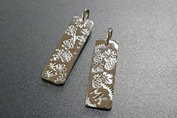 神奈川・湘南辻堂・彫金体験】シルバー ペンダントトップ制作・2時間