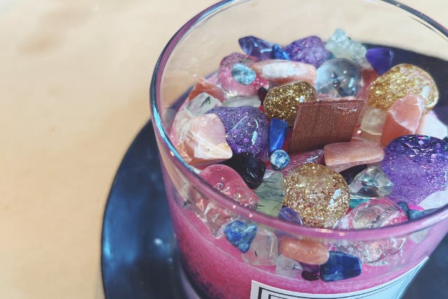 【徳島・キャンドル作り】Wishing Gem Candle（ウィッシング・ジェムキャンドル）“わたしの願い”に、そっと火を灯す時間。