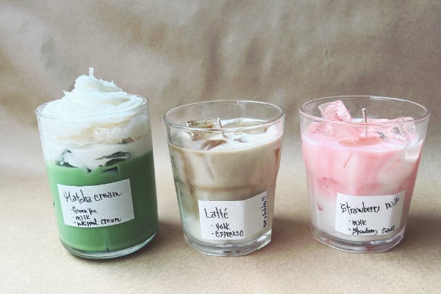 【徳島・キャンドル】floración café candle series フロラシオン ホイップカフェキャンドル シリーズ