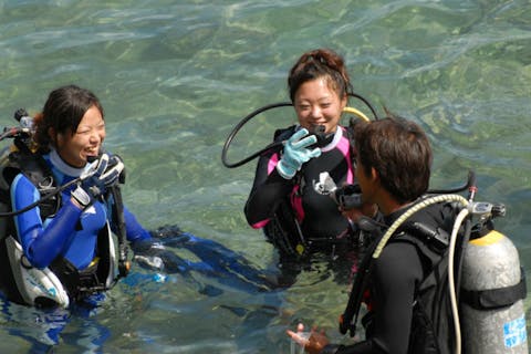 【沖縄本島・宜野湾市・ダイビングライセンス取得】完全合格宣言♪♪中級から上級へ！PADIアドバンスドオープンウォーター