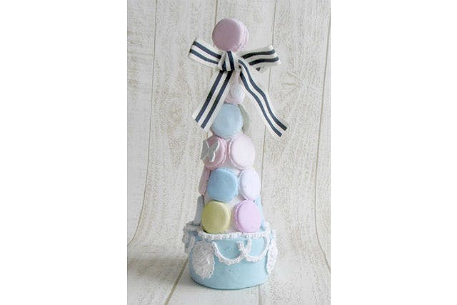 Miku Shibataページ⭐️マカロンタワー 東京・富士見台・クレイアート】1日で完成！ふわふわクレイで作る