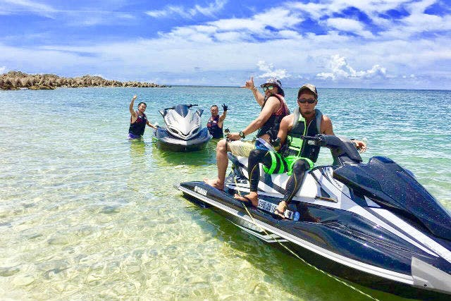 沖縄・名護・水上バイク】沖縄の海を爽快にジェットスキーツーリング ...