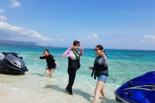 沖縄・名護・水上バイク】16時から始まる格安サンセットツーリング