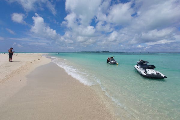 沖縄・名護・水上バイク】16時から始まる格安サンセットツーリング