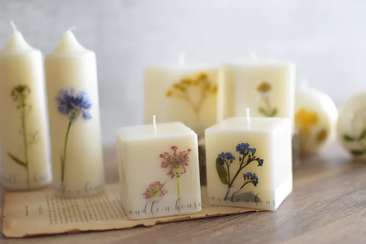 ボタニカルキャンドル作り 大阪 本格キャンドルスクールで5種から選べるボタニカルキャンドル 心斎橋駅徒歩5分 アソビュー