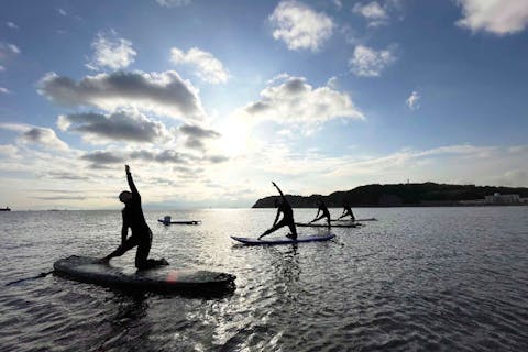 【神奈川・逗子・SUPヨガ】湘南の海で自然を感じながら、非日常体験でストレス発散！思い出作りにも！！