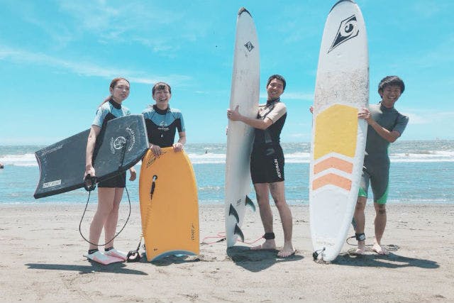 湘南 ・茅ケ崎・半日ボディーボード体験】手ぶらでOK！これからボディ