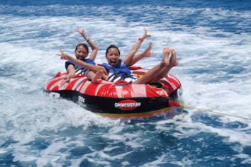 浜比嘉島 ムルク浜ビーチ 】もうちょい遊びプラン（チューブ4点セット