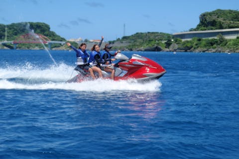 浜比嘉島内ムルク浜ビーチ】ちょい遊び＋ボートシュノーケルプラン