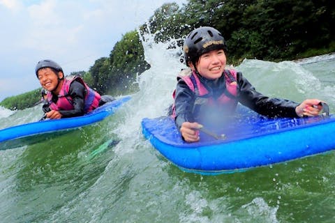 【愛知県・木曽川・リバーブギ】爽快度120％の川下り！新感覚アクティビティ、リバーブギに挑戦