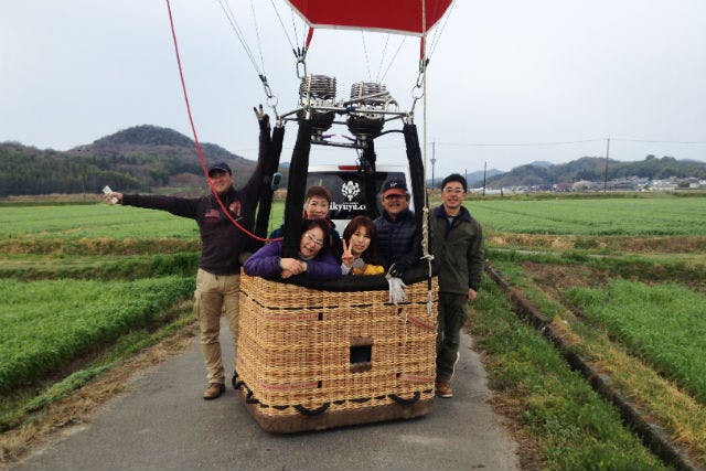 兵庫 播磨 熱気球搭乗体験 播磨の自然を空から眺める 45分のフリーフライト アソビュー