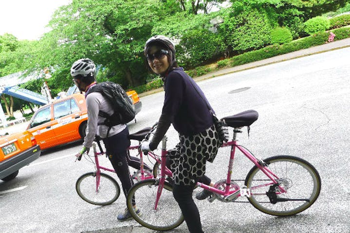 東京 サイクリングツアー 東京でブラチャリ スタイリッシュな街めぐりで新発見 アソビュー