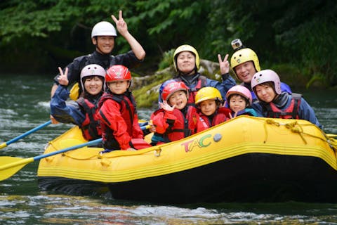 【北海道・十勝・ラフティング】お子さまも楽しめる！スプラッシュクルージング！