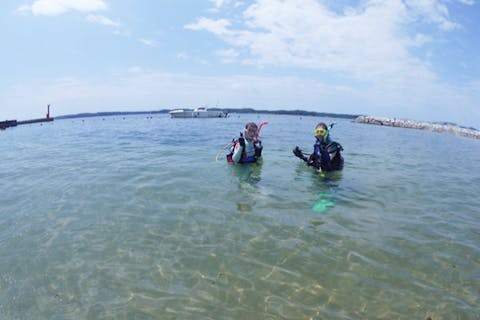 【三重・志摩市・ライセンス講習】ライセンスを取得！SSIオープンウォーターダイバーコース