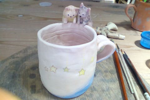 【神奈川三浦市・陶芸体験】グループで楽しもう！陶芸＆BBQ（団体向け）