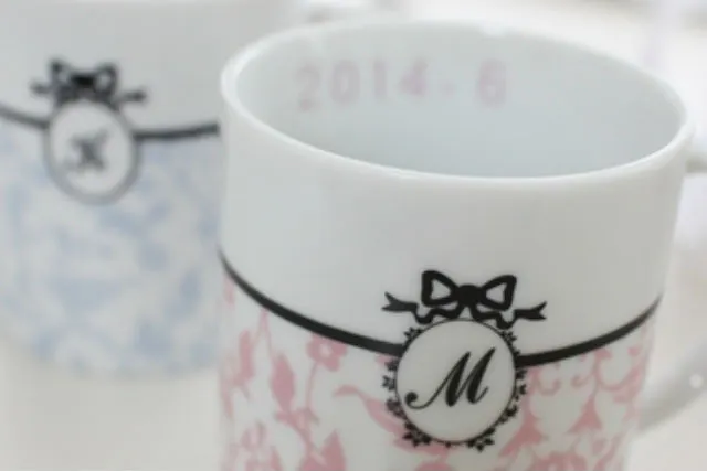 東京多摩 ポーセラーツ マグカップにイニシャルを入れよう 本格的な作品作り アソビュー