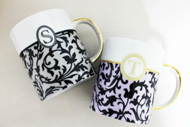 東京多摩 ポーセラーツ マグカップにイニシャルを入れよう 本格的な作品作り アソビュー