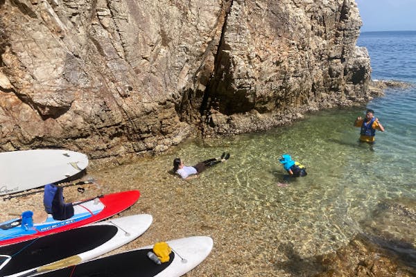 山口・周防大島・SUP】サンセットSUPも楽しめる！片添ヶ浜でハワイ