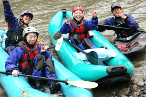 【北海道・十勝・ダッキー】スリル満点！十勝川でダッキー体験！