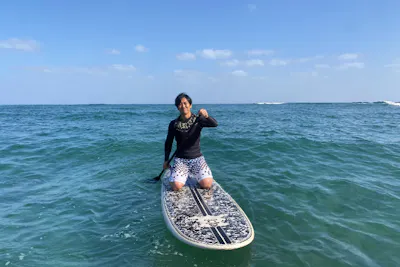 沖縄北部・SUP】波乗りしよう！ 波乗りのポイントへご案内！初心者も